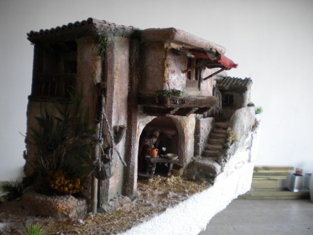 edificacion con luz interior 50 e,